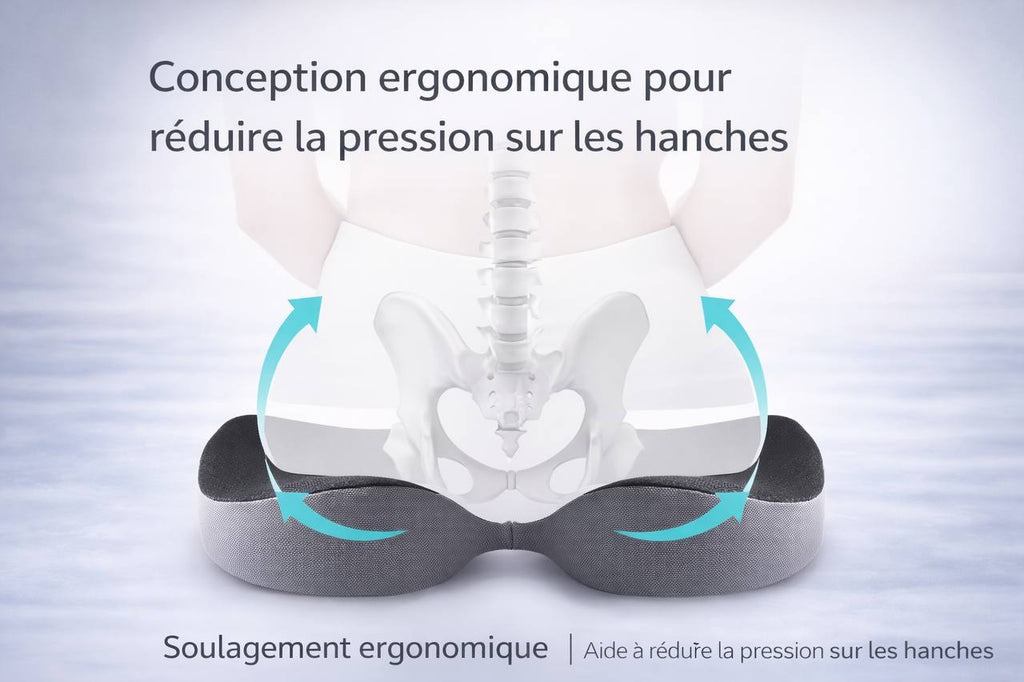 Coussin coccyx - structure interne
