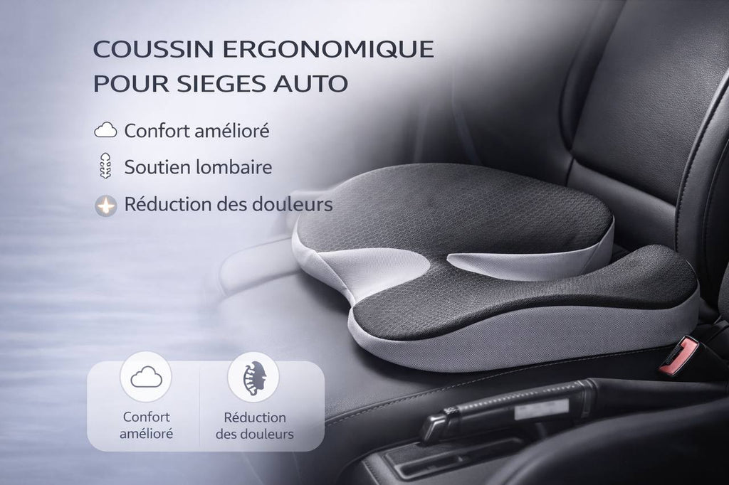 Coussin coccyx - mousse mémoire