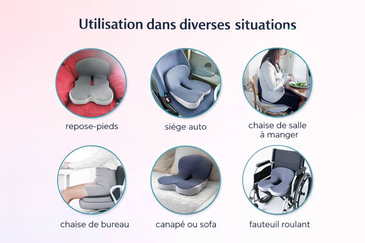 Coussin intégral - utilisation