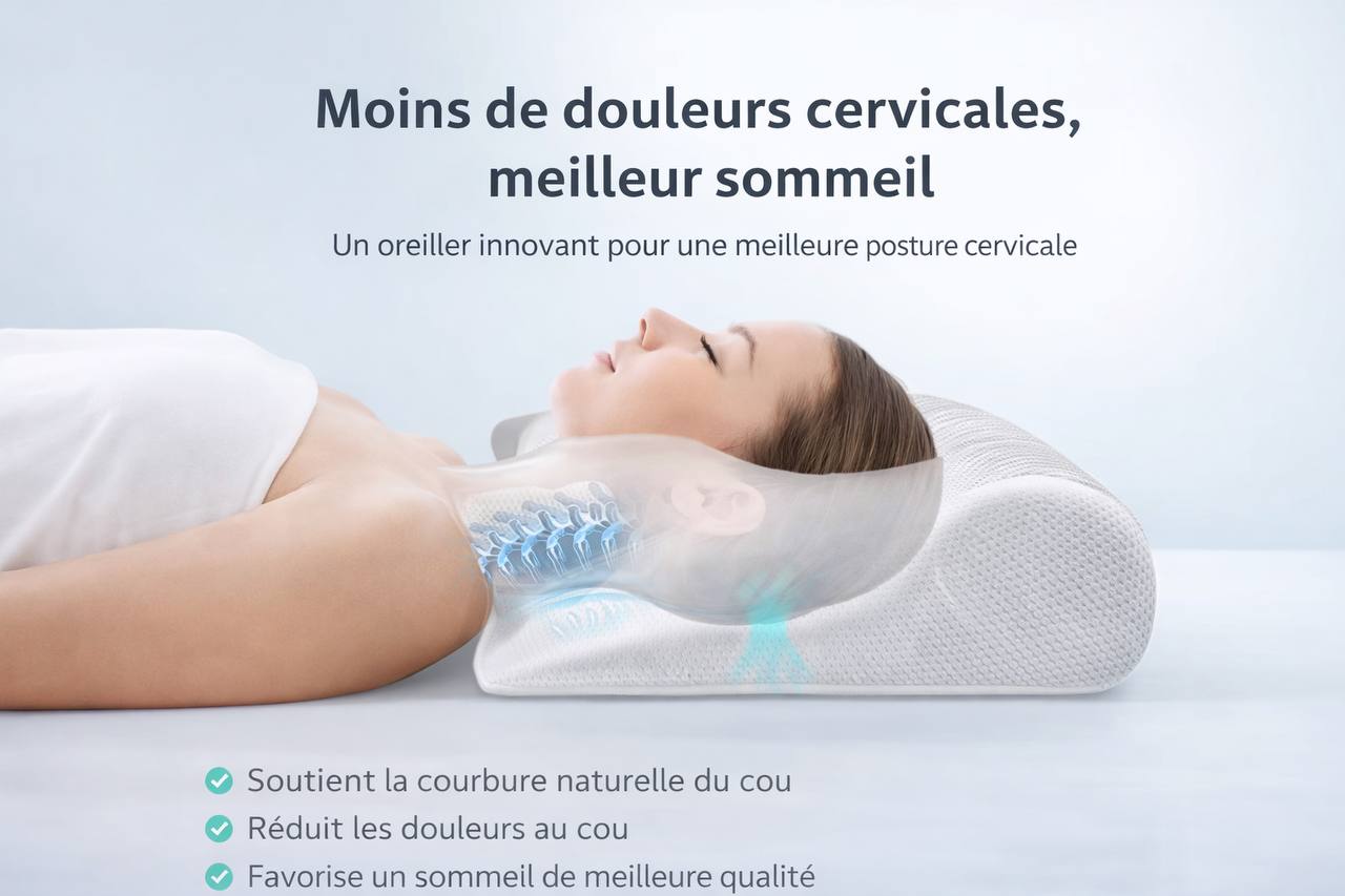 Oreiller papillon - profil